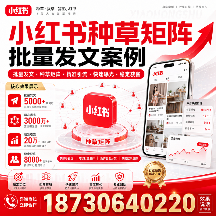 宣城小红书种草矩阵批量发文案例