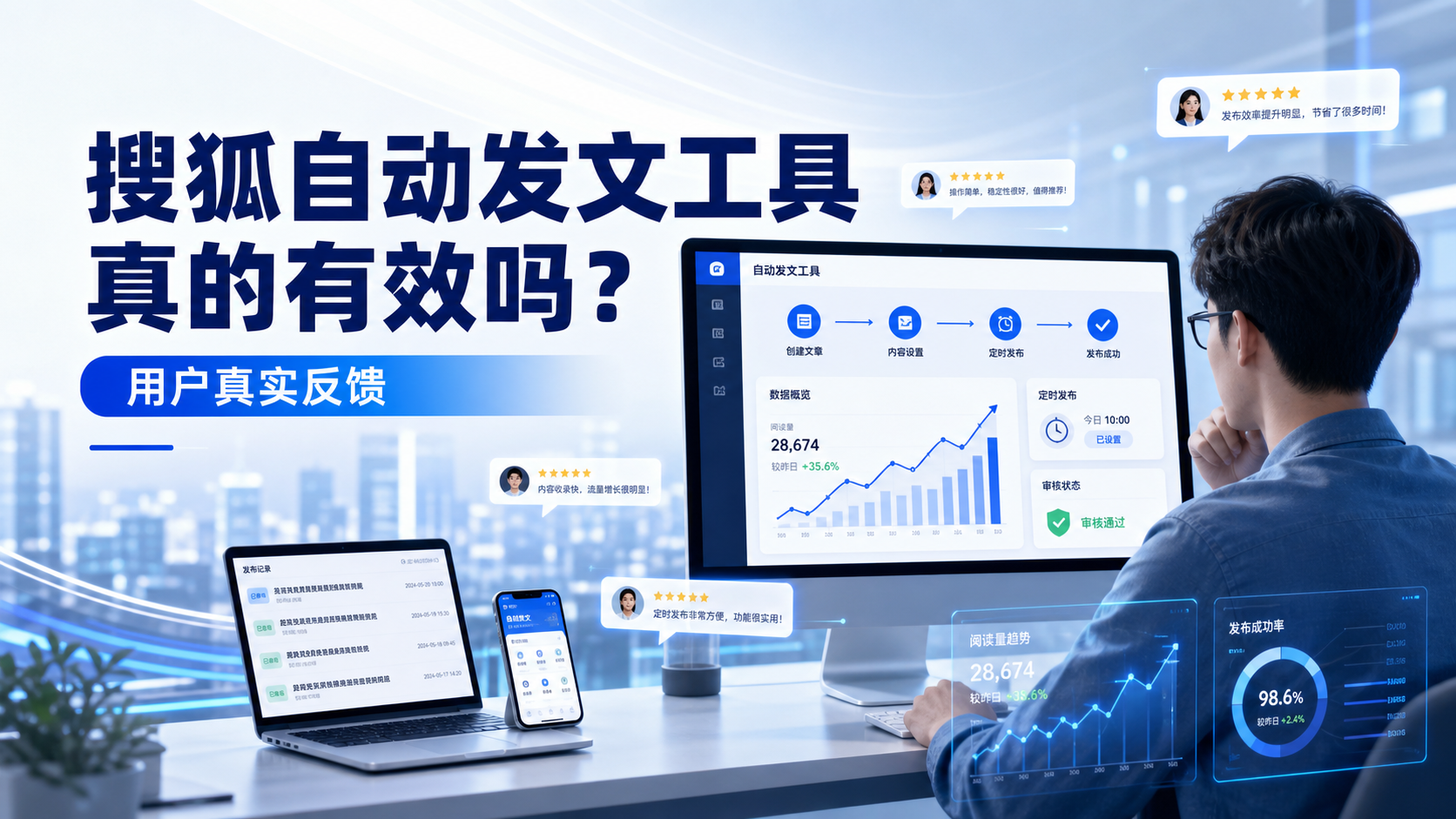搜狐自动发文工具真的有效吗？宣城用户的真实反馈